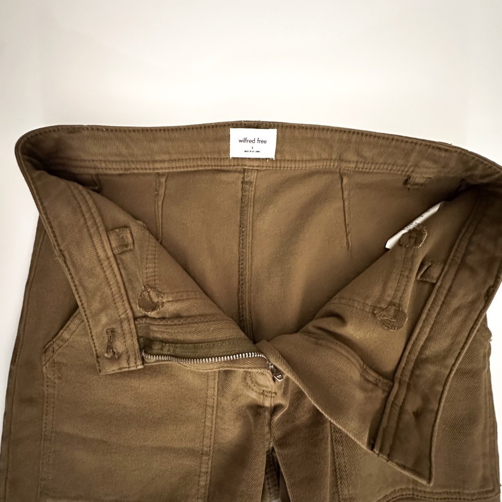 Wilfred Free Modern Utility Pant Green - Size 4‎ - Picture 6 of 7